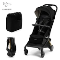 Kočárek do letadla Kinderkraft Pilot 2 Midnight Black