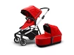 Kočárek Thule Sleek Energy Red + korbička Thule Sleek Bassinet