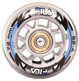 Kolečka s ložisky Fila 72 mm 82A 8-Pack, ABEC 5