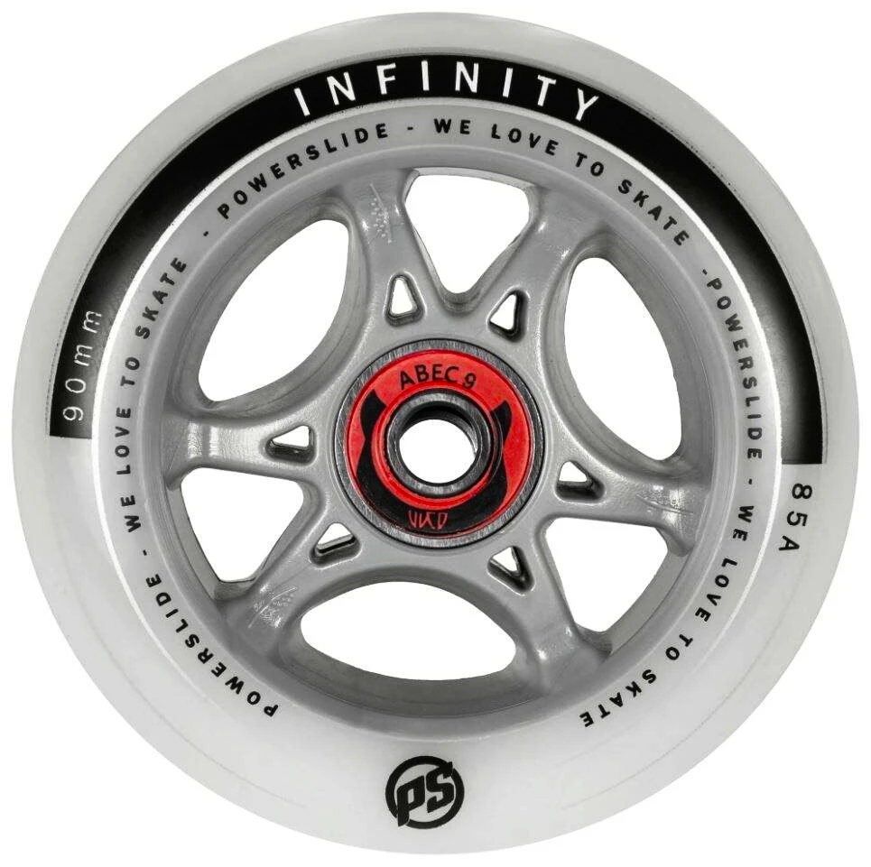 Kolečka s ložisky Powerslide  Infinity RTR 90 mm / 85A, ABEC 9