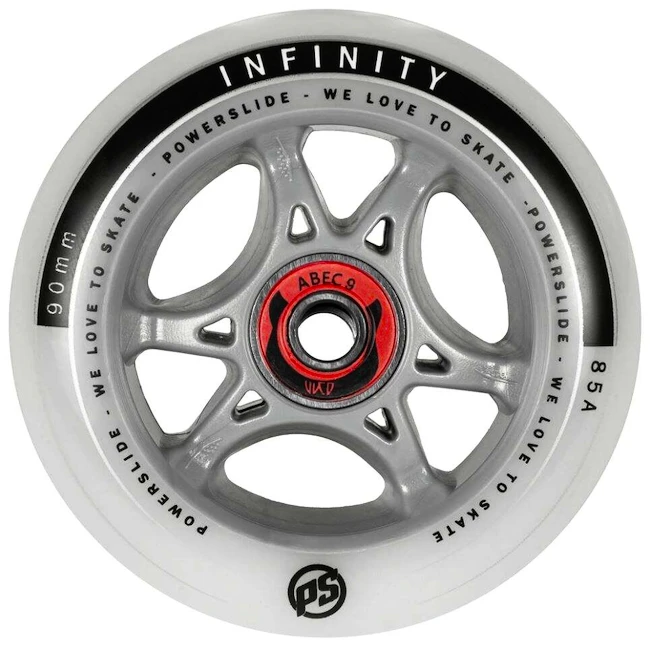 Kolečka s ložisky Powerslide  Infinity RTR 90 mm / 85A, ABEC 9
