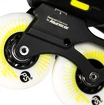 Kolečkové brusle Powerslide   Imperial One Black Yellow 80
