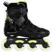 Kolečkové brusle Powerslide   Imperial One Black Yellow 80