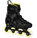 Kolečkové brusle Powerslide   Imperial One Black Yellow 80