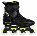 Kolečkové brusle Powerslide   Imperial One Black Yellow 80