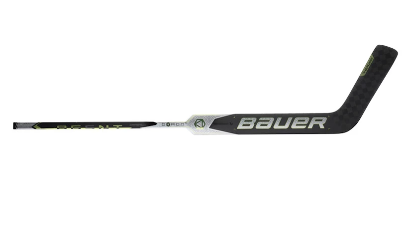 Kompozitová brankářská hokejka Bauer  AG5NT Black Senior 26 palců, R (obrácený gard)