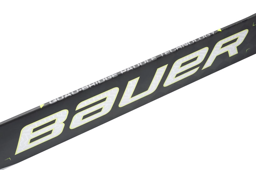 Kompozitová brankářská hokejka Bauer  AG5NT Black Senior 26 palců, R (obrácený gard)
