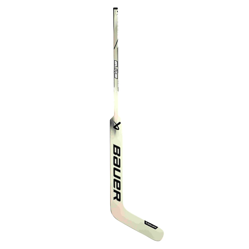 Kompozitová brankářská hokejka Bauer  Elite White/Black Intermediate