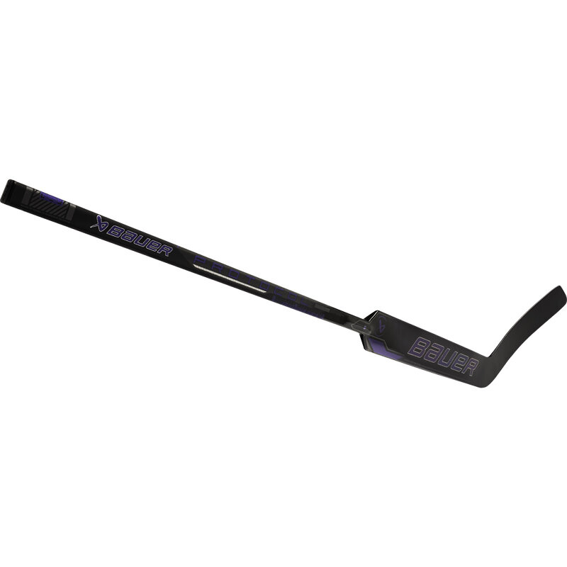Kompozitová brankářská hokejka Bauer  PROTOCOL Black Senior 24 palců, R (obrácený gard) - thumb (1)