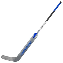 Kompozitová brankářská hokejka Bauer Supreme M5PRO Silver/Blue Senior