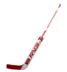 Kompozitová brankářská hokejka Warrior Ritual V3 E White/Red Intermediate L (normální gard), 23,5 palců