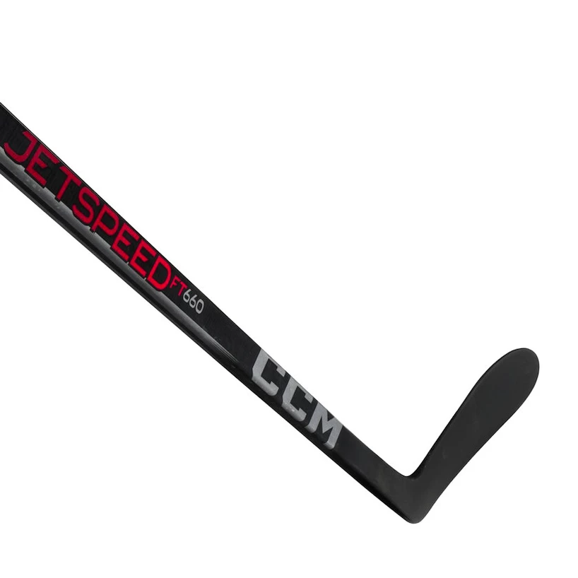 Kompozitová hokejka CCM JetSpeed FT660 Intermediate 29 levá ruka dole, flex 65