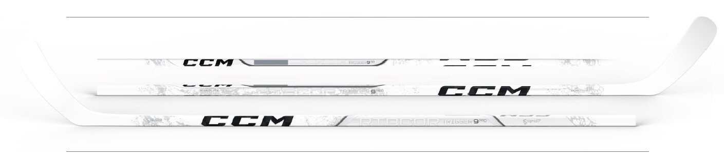 Kompozitová hokejka CCM Ribcor Trigger 9 PRO White LE Senior 29 levá ruka dole, flex 85 - thumb (1)