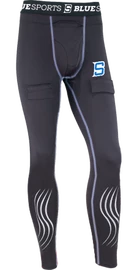 Kompresní kalhoty se suspenzorem Blue Sports Fitted Pant Senior