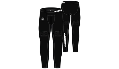 Kompresní kalhoty se suspenzorem Warrior  Comp Tight W/Cup Senior XXL