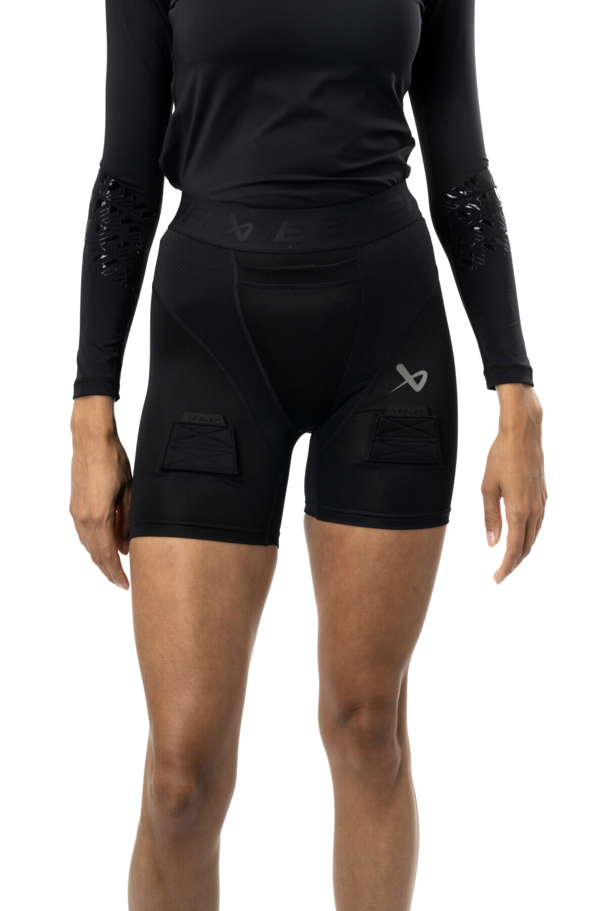 Product detail of Kompresní šortky se suspenzorem Bauer  Womens PRO Jill Short Black Senior XS
