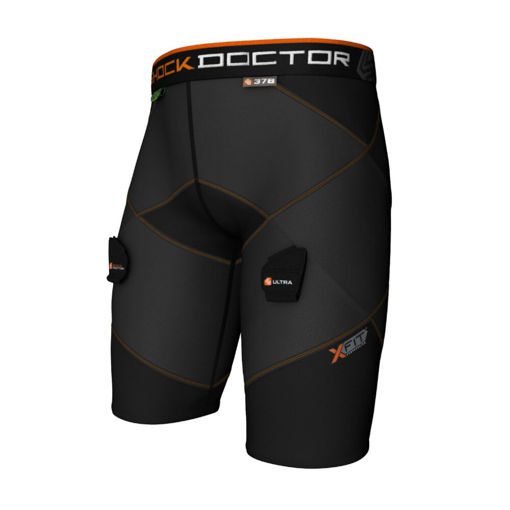 Product detail of Kompresní šortky se suspenzorem Shock Doctor  Cross Compression Short with AirCore Cup Senior XL
