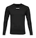 Kompresní tričko CCM  Compression LS Top Black Junior S