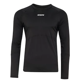 Kompresní tričko CCM LS Top with Gel Black Žák (youth)