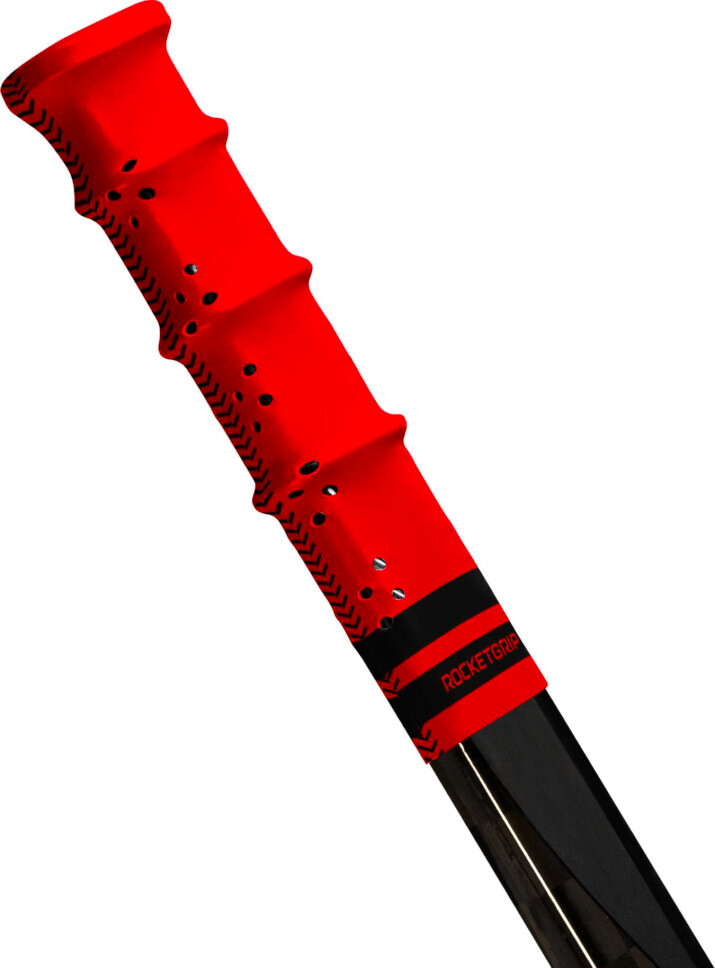 Product detail of Koncovka na hokejku RocketGrip  Rubber Ultra Grip Red/Black Junior