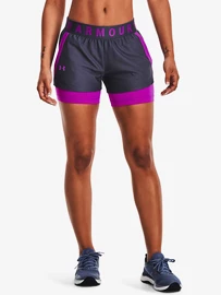 Kraťasy Under Armour Play Up 2-in-1 Shorts -GRY
