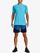 Kraťasy Under Armour UA Knit Woven Hybrid Shorts-BLU