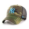 Kšiltovka 47 Brand MVP Trucker Branson MLB New York Yankees Camo/Blue