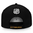 Kšiltovka Fanatics Authentic Pro Rinkside Structured Adjustable NHL Pittsburgh Penguins
