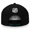 Kšiltovka Fanatics Authentic Pro Rinkside Structured Adjustable NHL San Jose Sharks