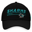 Kšiltovka Fanatics  Authentic Pro Rinkside Structured Adjustable NHL San Jose Sharks