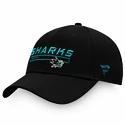 Kšiltovka Fanatics  Authentic Pro Rinkside Structured Adjustable NHL San Jose Sharks