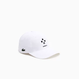 Kšiltovka Lacoste Medvedev Cap White