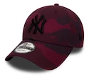 Kšiltovka New Era 9Forty Camo Color MLB New York Yankees Maroon Camo/Black