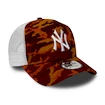 Kšiltovka New Era 9Forty Camo Trucker MLB New York Yankees Orange