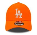 Kšiltovka New Era 9Forty League Essential MLB Los Angeles Dodgers Neon Orange