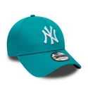 Kšiltovka New Era 9Forty League Essential MLB New York Yankees Teal/White