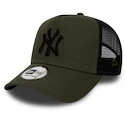 Kšiltovka New Era 9Forty Trucker League Essential MLB New York Yankees Olive/Black