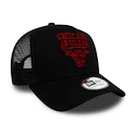 Kšiltovka New Era Trucker Essential NBA Chicago Bulls Black/Red