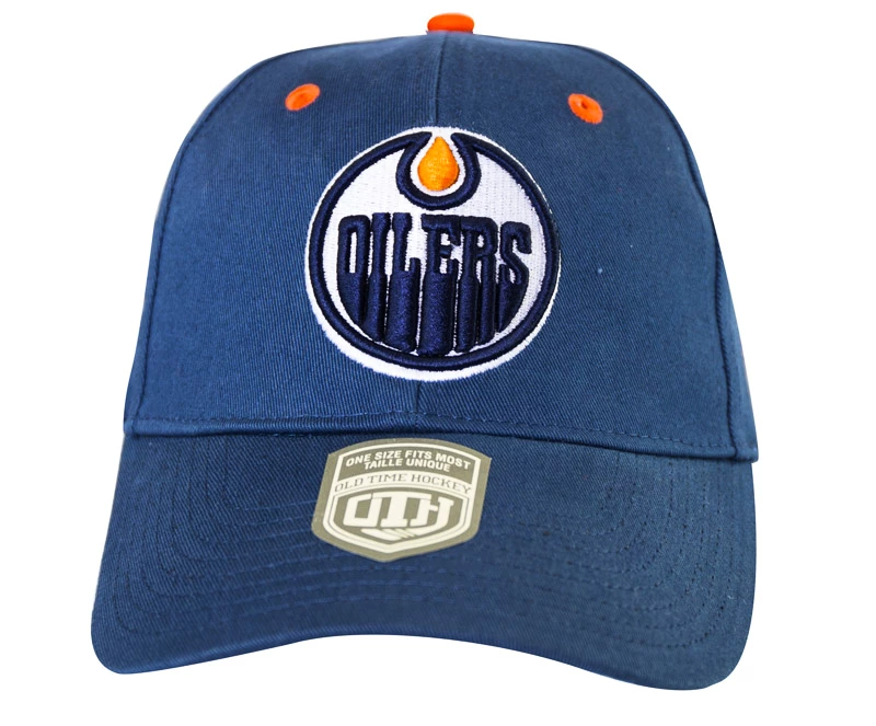 Kšiltovka Old Time Hockey Logo Stretch Fit NHL Edmonton Oilers