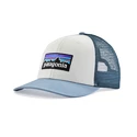Kšiltovka Patagonia  P-6 Logo Trucker Hat White/Light Plume