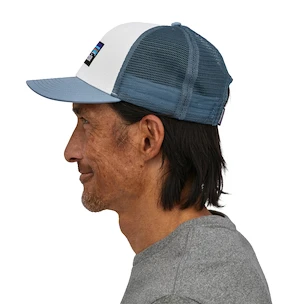 Kšiltovka Patagonia  P-6 Logo Trucker Hat White/Light Plume