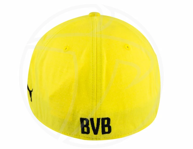 Kšiltovka Puma Stretchfit Logo Borussia Dortmund žlutá