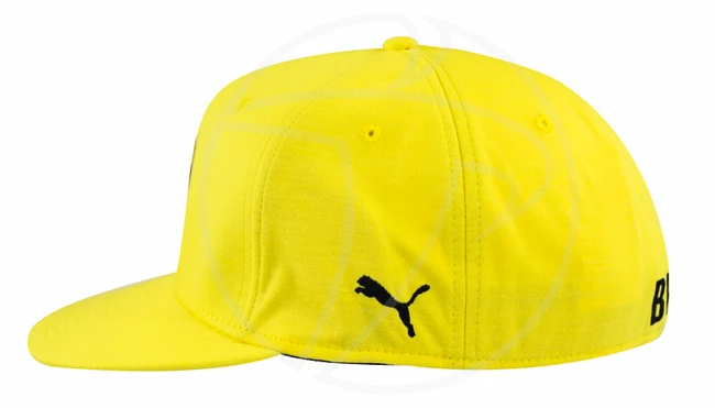 Kšiltovka Puma Stretchfit Logo Borussia Dortmund žlutá