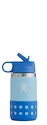 Láhev Hydro Flask  Wide Mouth Kids Straw Lid & Boot 12 oz (355 ml) Ice