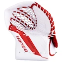 Lapačka Bauer Supreme Shadow White/Red Senior na levou ruku (normální)