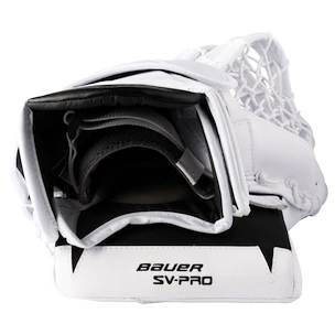 Lapačka Bauer  SV-PRO White/Black Intermediate na levou ruku (normální)