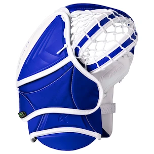 Lapačka Bauer Vapor FLYLITE White/Blue Senior na levou ruku (normální)