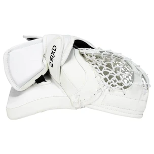 Lapačka CCM Axis 2 white/white/white/white Senior na levou ruku (normální)