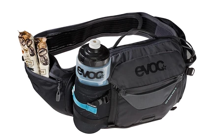 Ledvinka EVOC HIP PACK PRO 3l šedo-červená