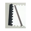 Lišta k ukončení syntetického ledu WinnWell  HOCKEY TILE EDGING REBOUNDING FOAM 17.5" x 1" GREY